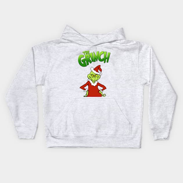 The Grinch Kids Hoodie by Mysticalart